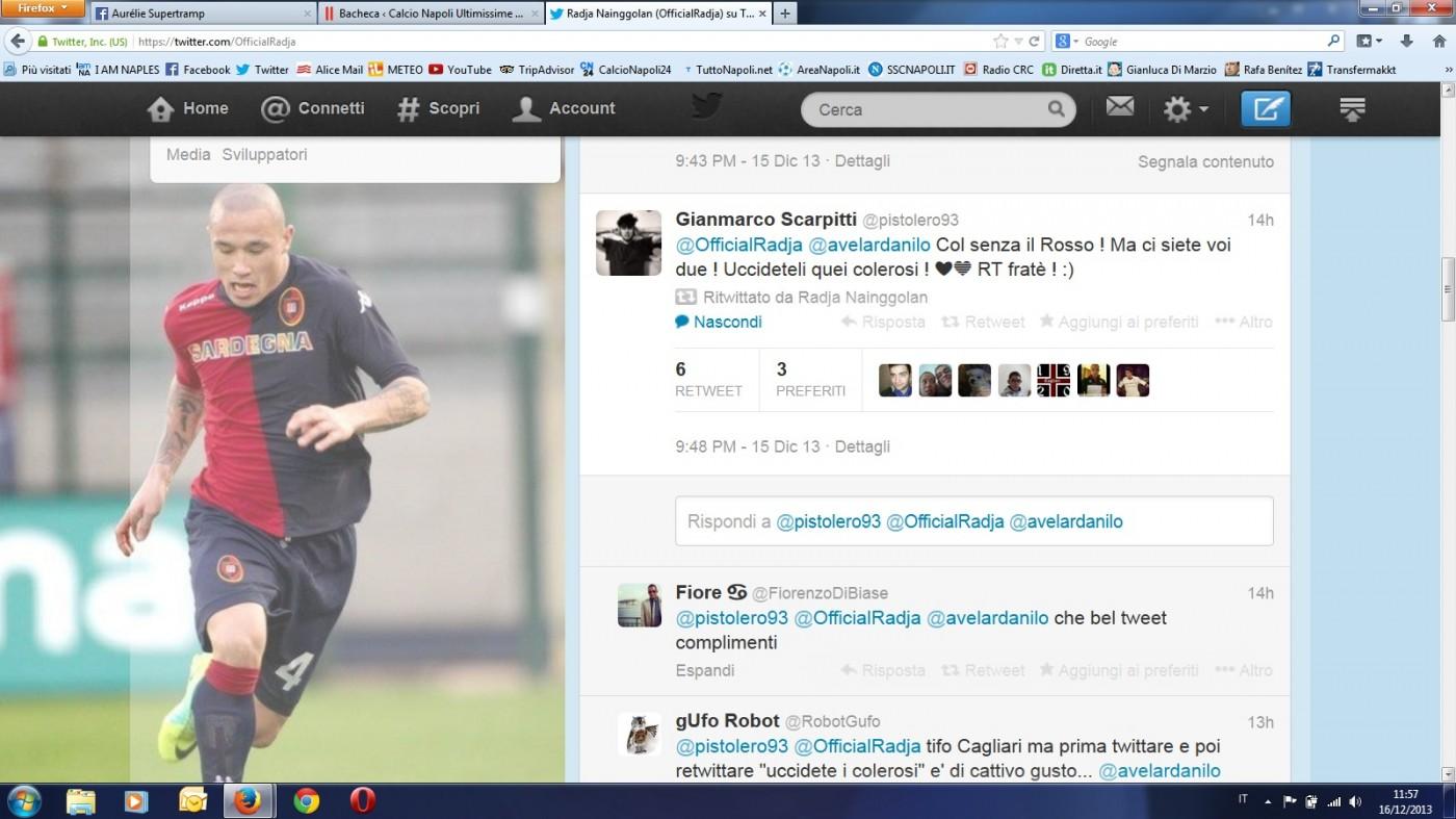 Nainggolan Tweet