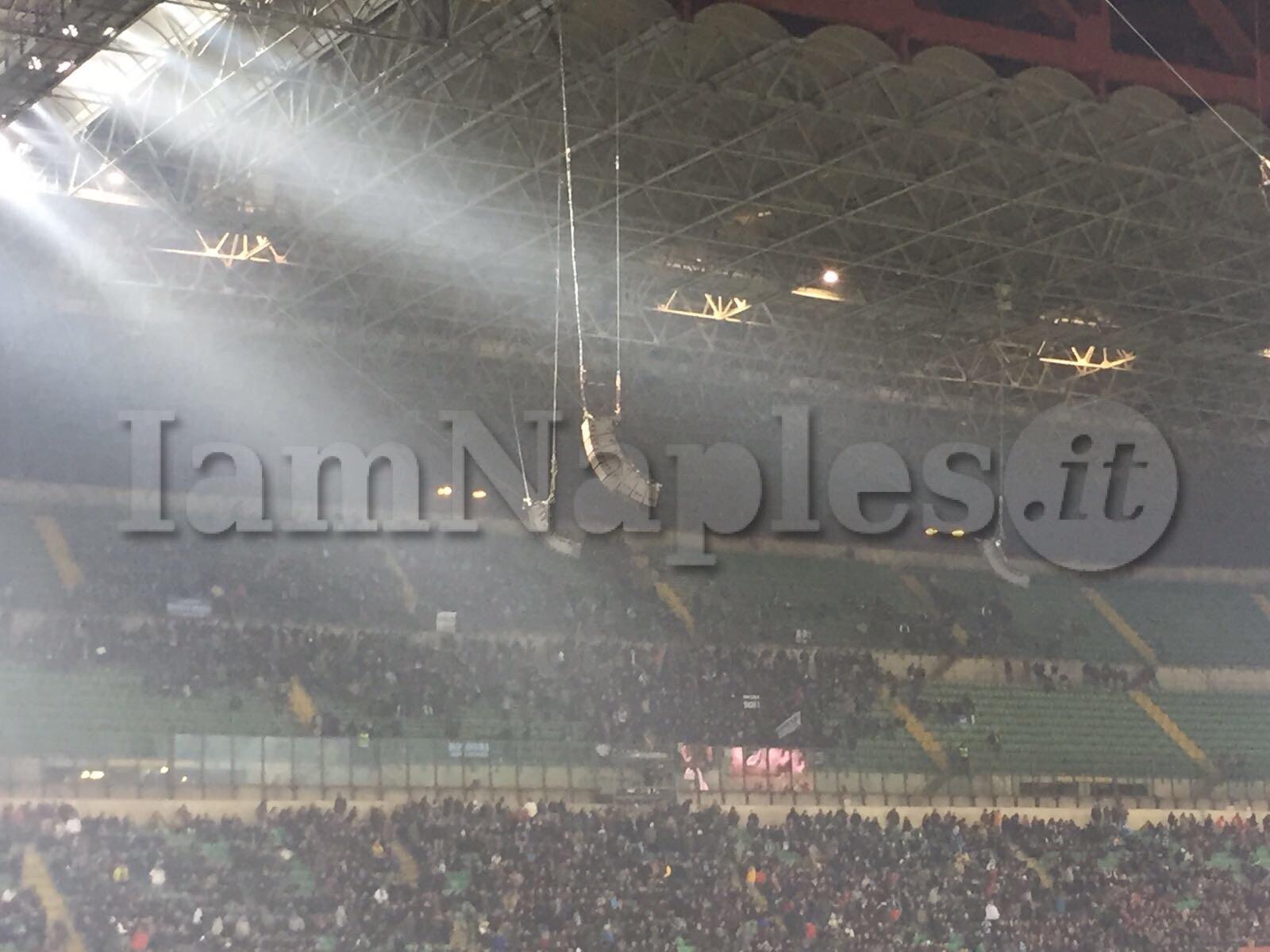 Milan Napoli settore ospiti